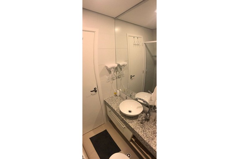 Flat 502 Granja Viana conforto e portaria 24h