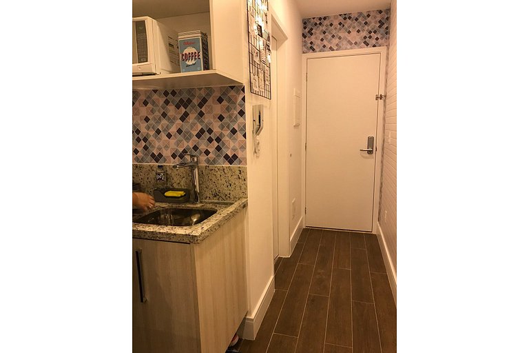 Flat 502 Granja Viana conforto e portaria 24h
