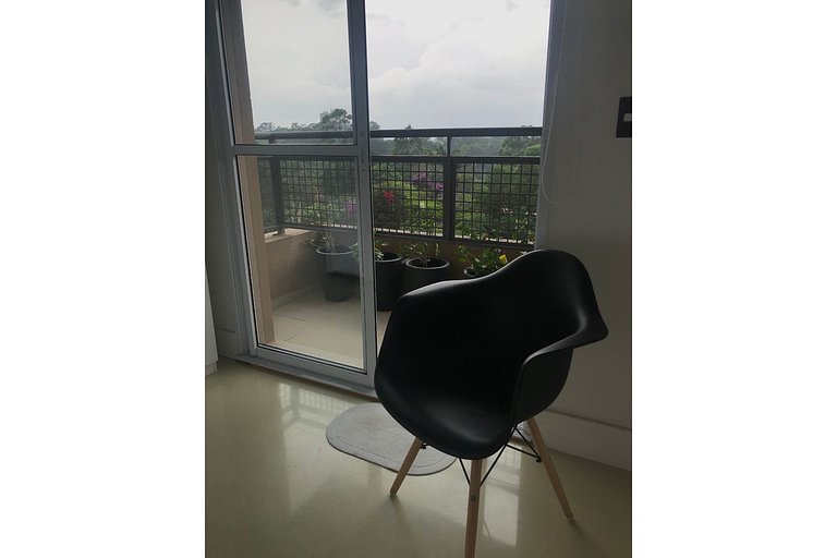 Apto Studio 501 mobiliado com linda vista