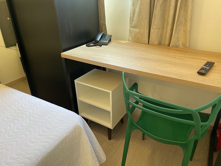 Studio Aconchegante e Funcional para Long Stay