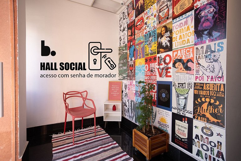 Studio compacto em prédio familiar na Mooca