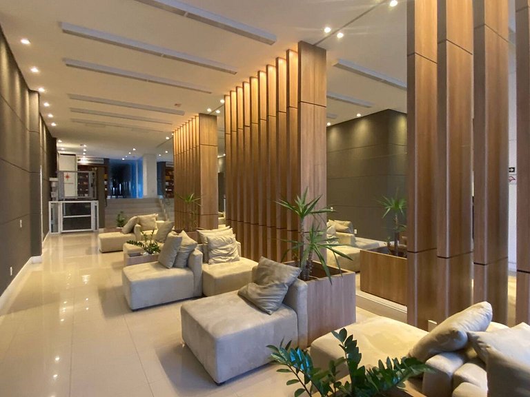 Studio c/ garagem – 1 ou 2 pessoas