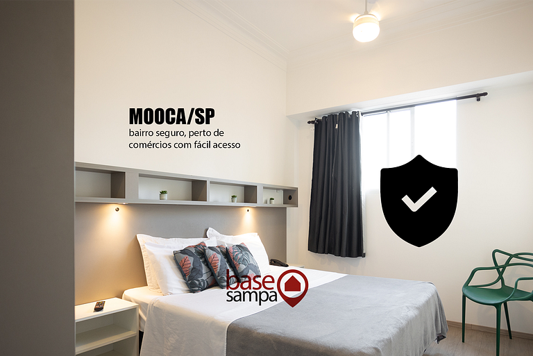 Suíte Funcional e Econômica na Mooca