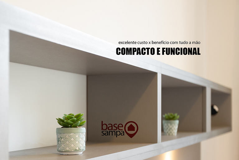 Suíte Funcional e Econômica na Mooca