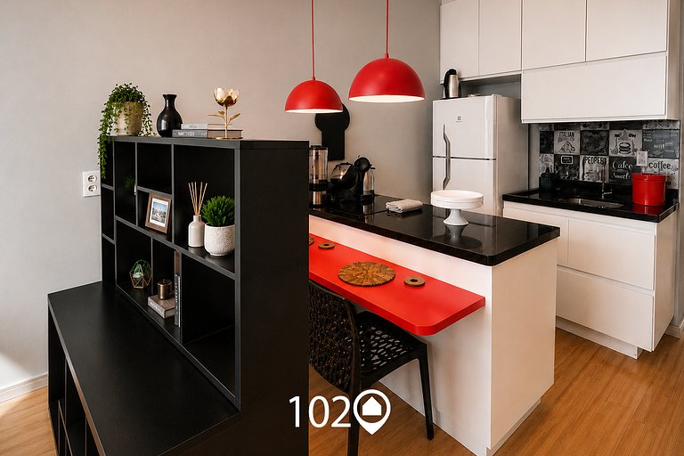 Studio na Granja Viana | Cotia | Garagem e Piscina