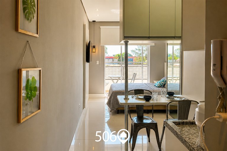 Studio na Granja Viana | Cotia | Forno e Geladeira Grande