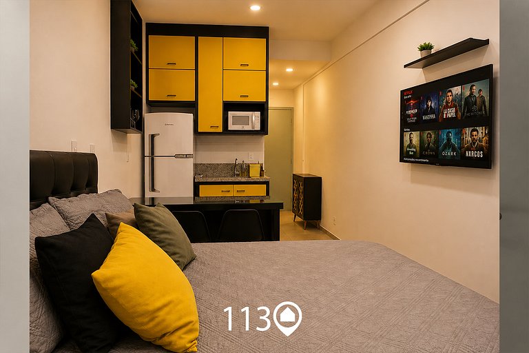 Studio na Granja Viana | Cotia | Garagem e Piscina